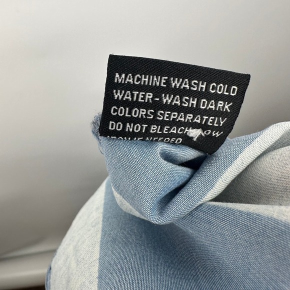 Stars and Stripes T&W Designs Patriotic Flag Womens Denim Style shirt Small - Picture 11 of 13